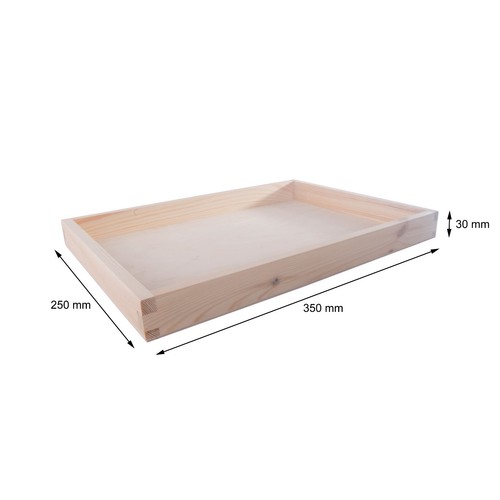 Wooden storage box rectangular - storage,