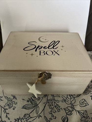 Wooden spell box ingredients - spell,