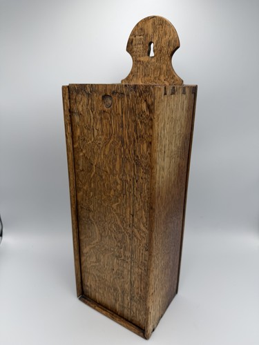 Antique georgian oak candle - georgian,