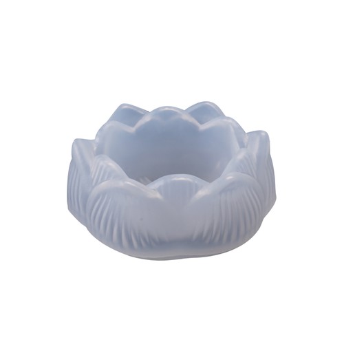 Silicone lotus candle - silicone, holder
