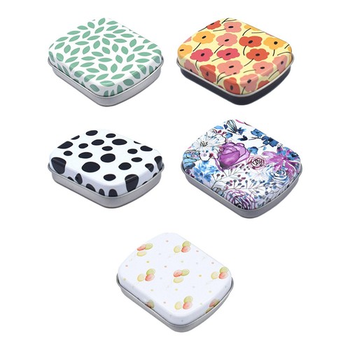 Small tin box storage - tin,