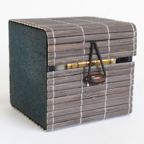 Single box slatted bamboo - box,