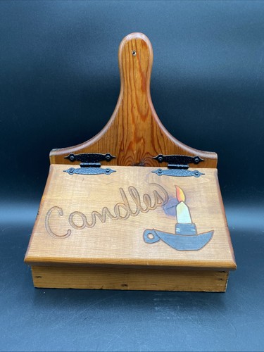 Vtg handmade painted wooden - vtg,