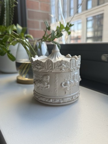 Handmade jesmonite carousel - handmade,