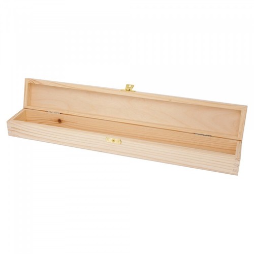 Wooden long storage - wooden, box