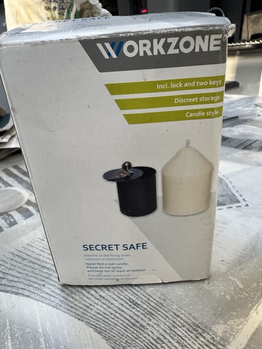 Secret cream candle safe lock - secret,