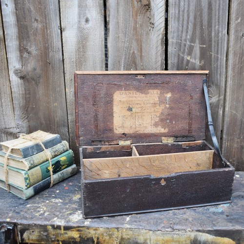 18th century candle box - box, daniel