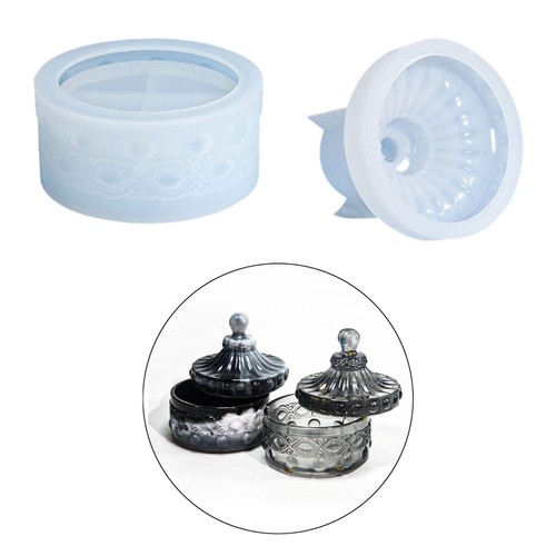Silicone storage box mold - silicone,