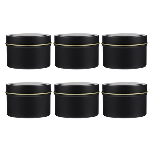 6pcs candle jars - 6pcs,