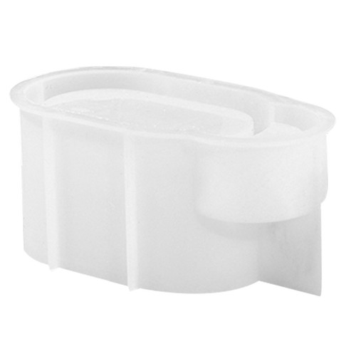 Oval silicone mold - oval,