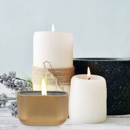 Reusable iron candle tins - reusable, for